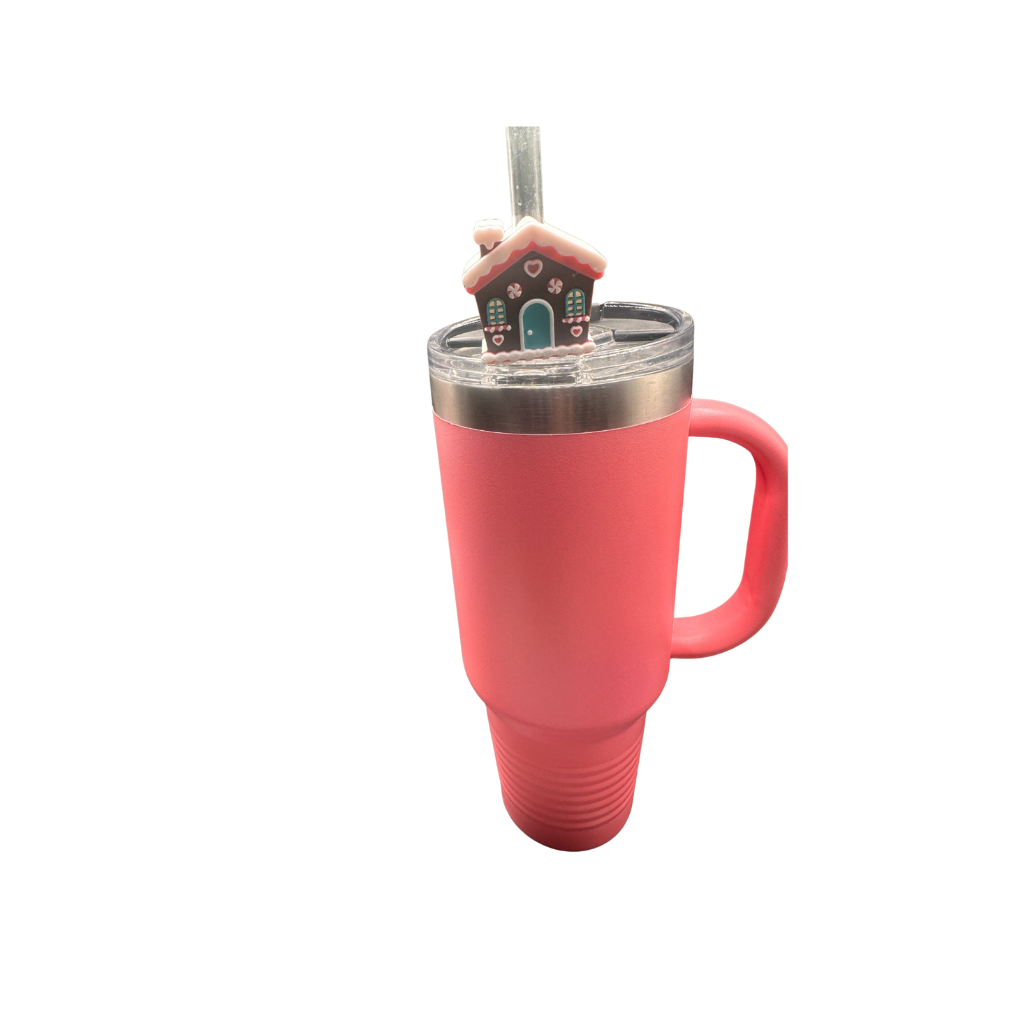 Gingerbread House Straw Topper