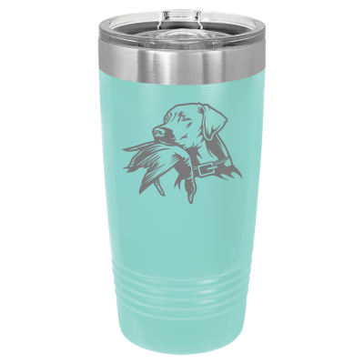Hunting Dog with Duck 20oz Tumbler