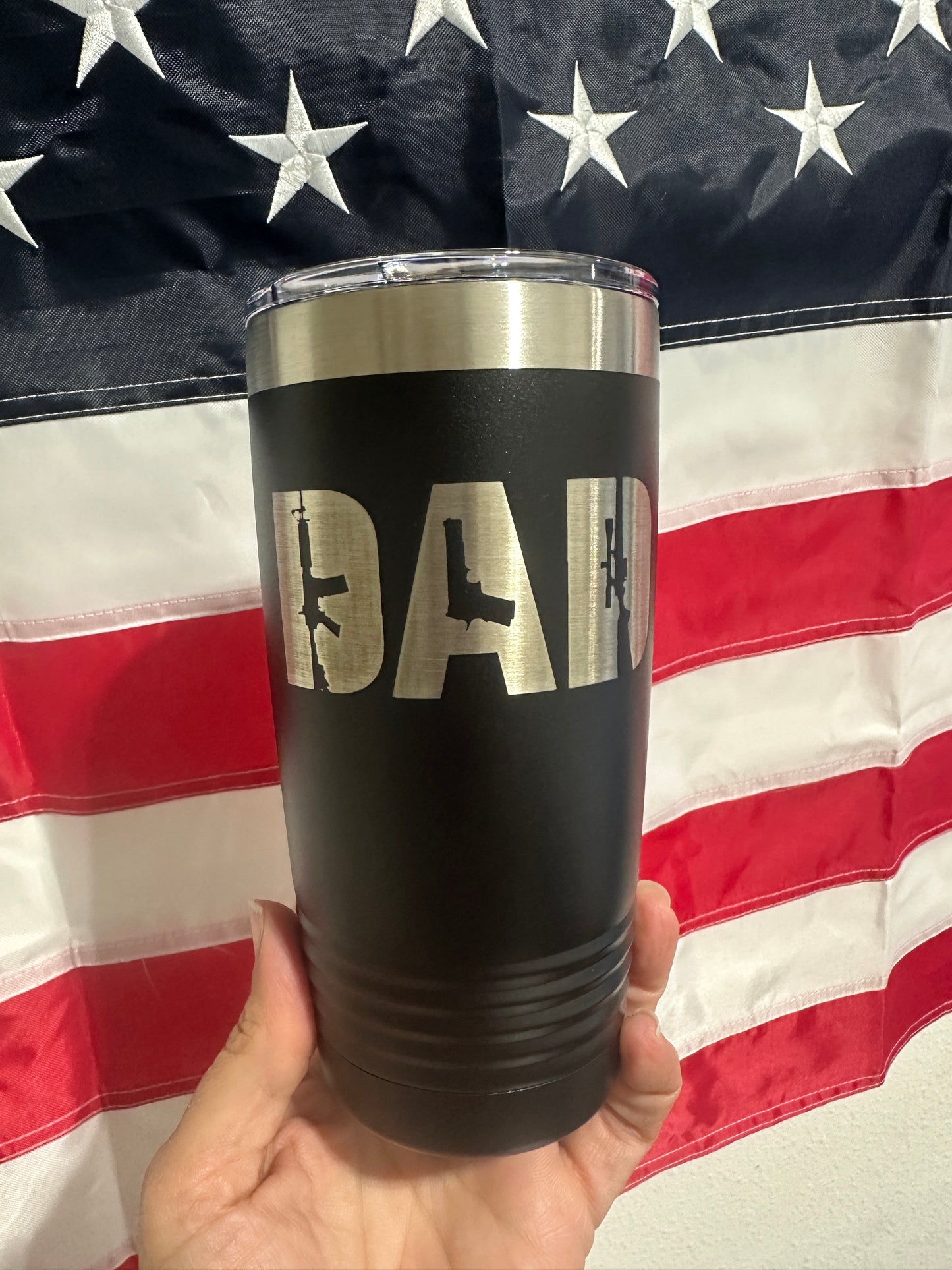 Armed DAD 20oz Tumbler
