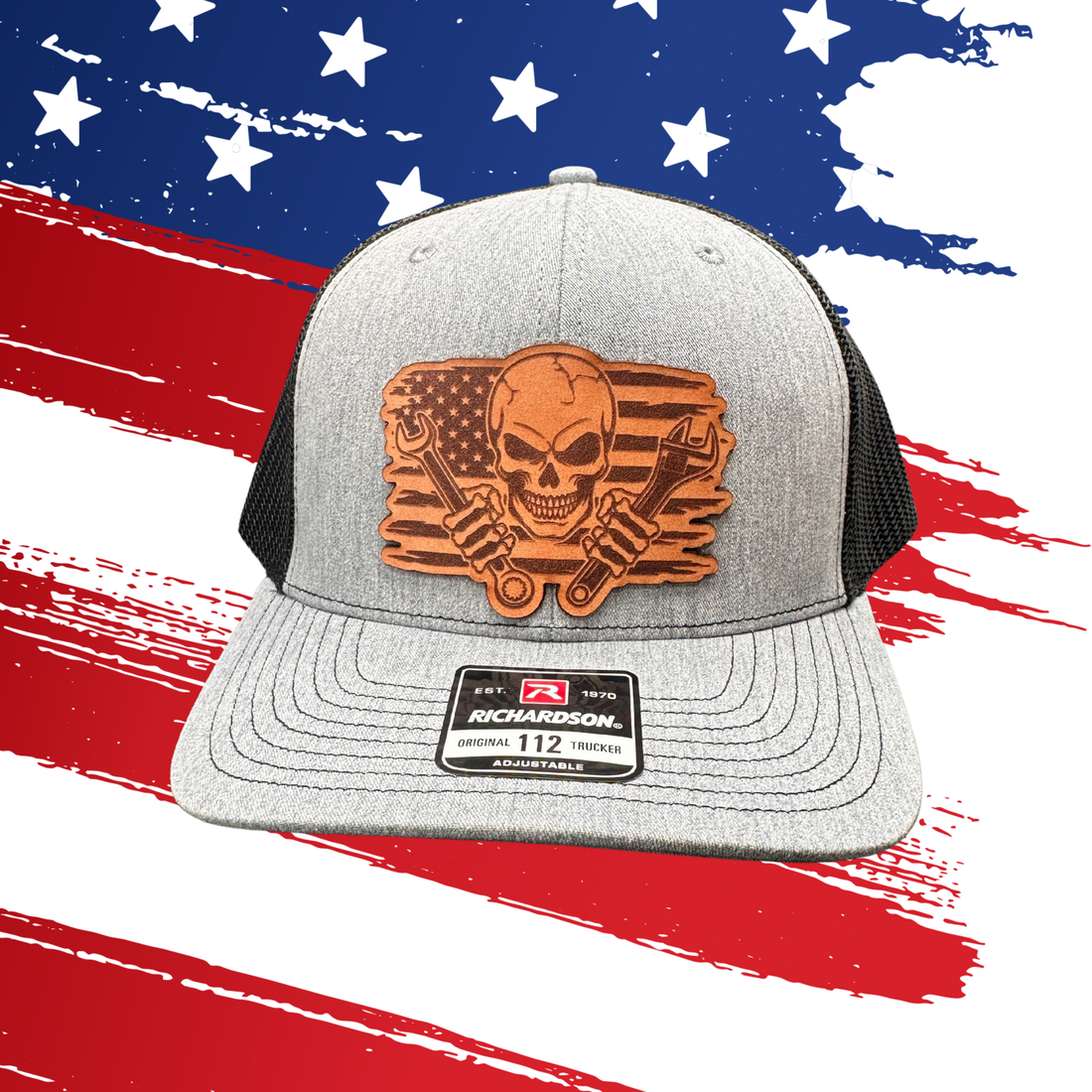 Skull Wrenches Trucker Hat: Built for the Ones Who Keep America Running
