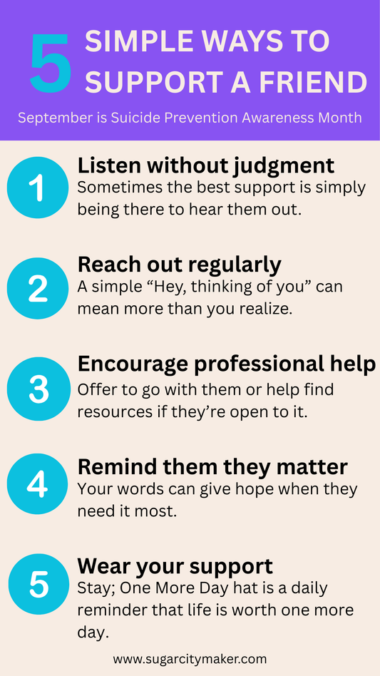 5 Simple Ways to Support a Friend During Suicide Prevention Awareness Month