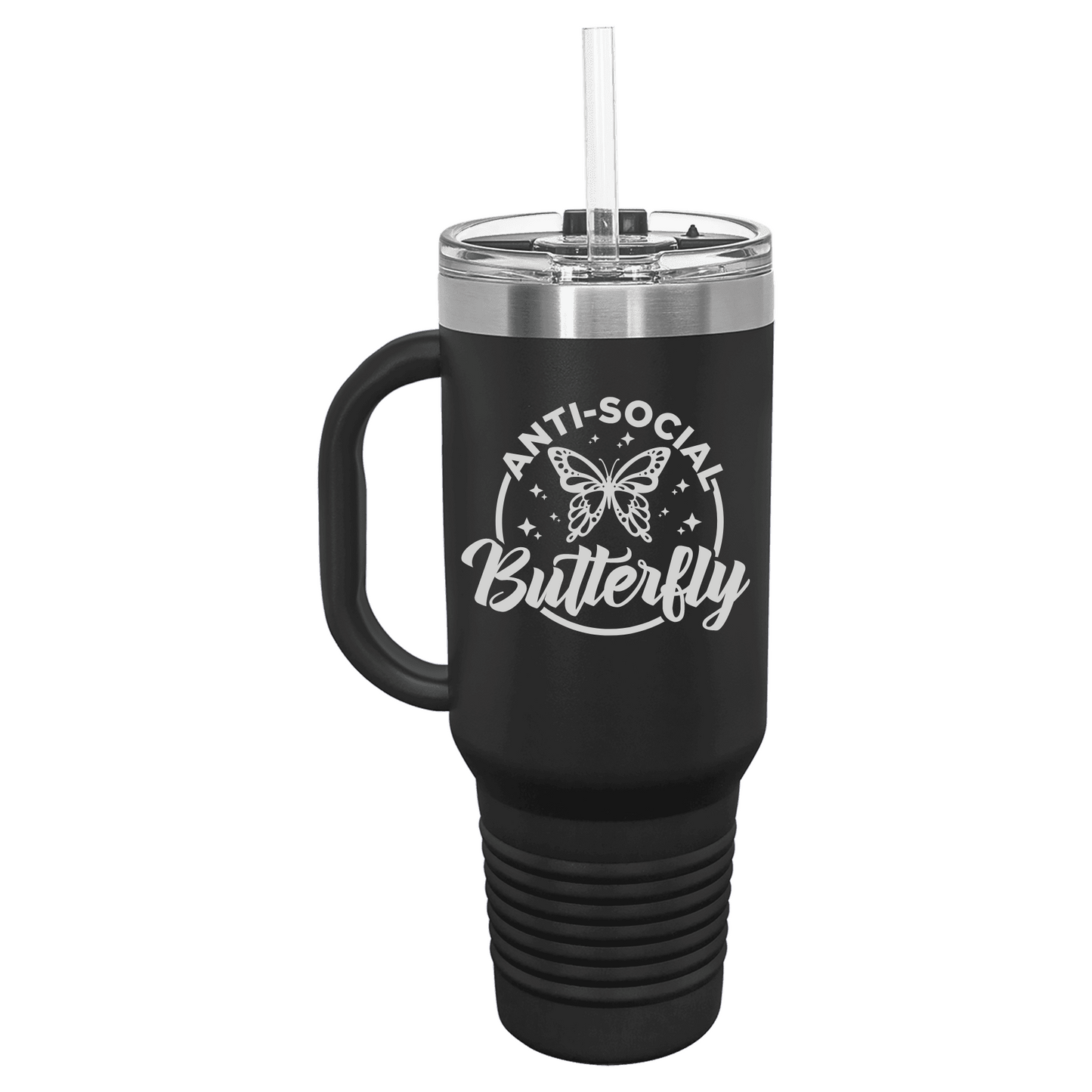 Anti-Social Butterfuly 40 oz Tumbler