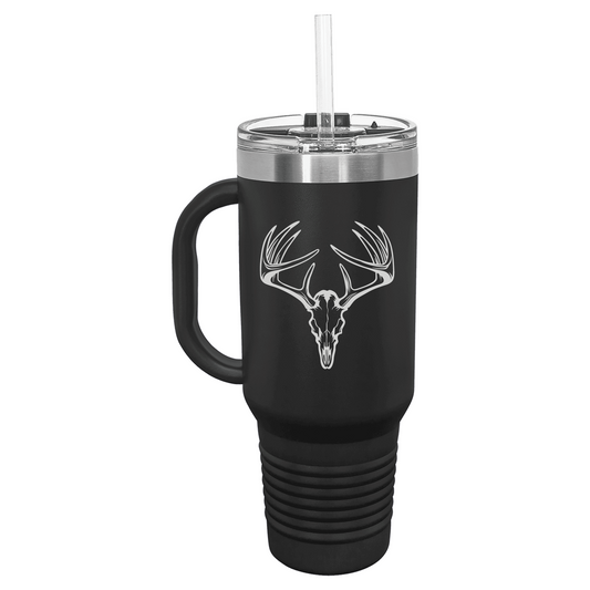 Deer Skull 40oz Tumbler