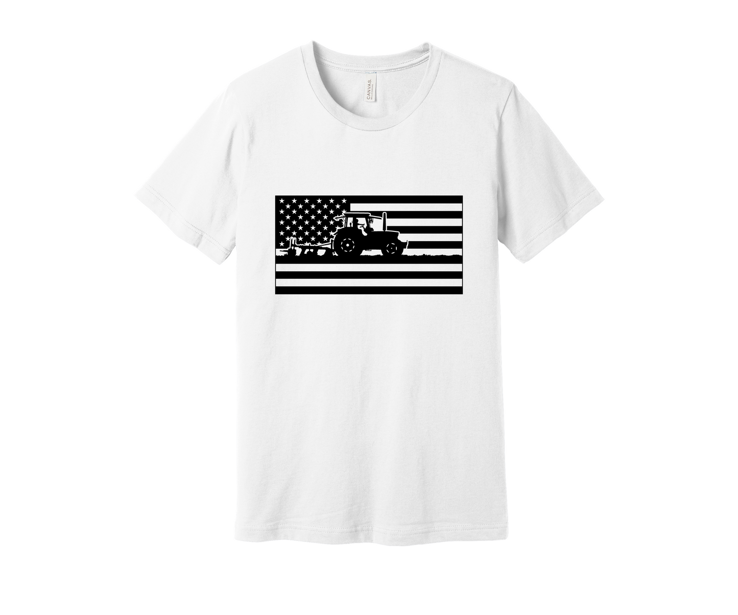 American Flag Farmer Shirt