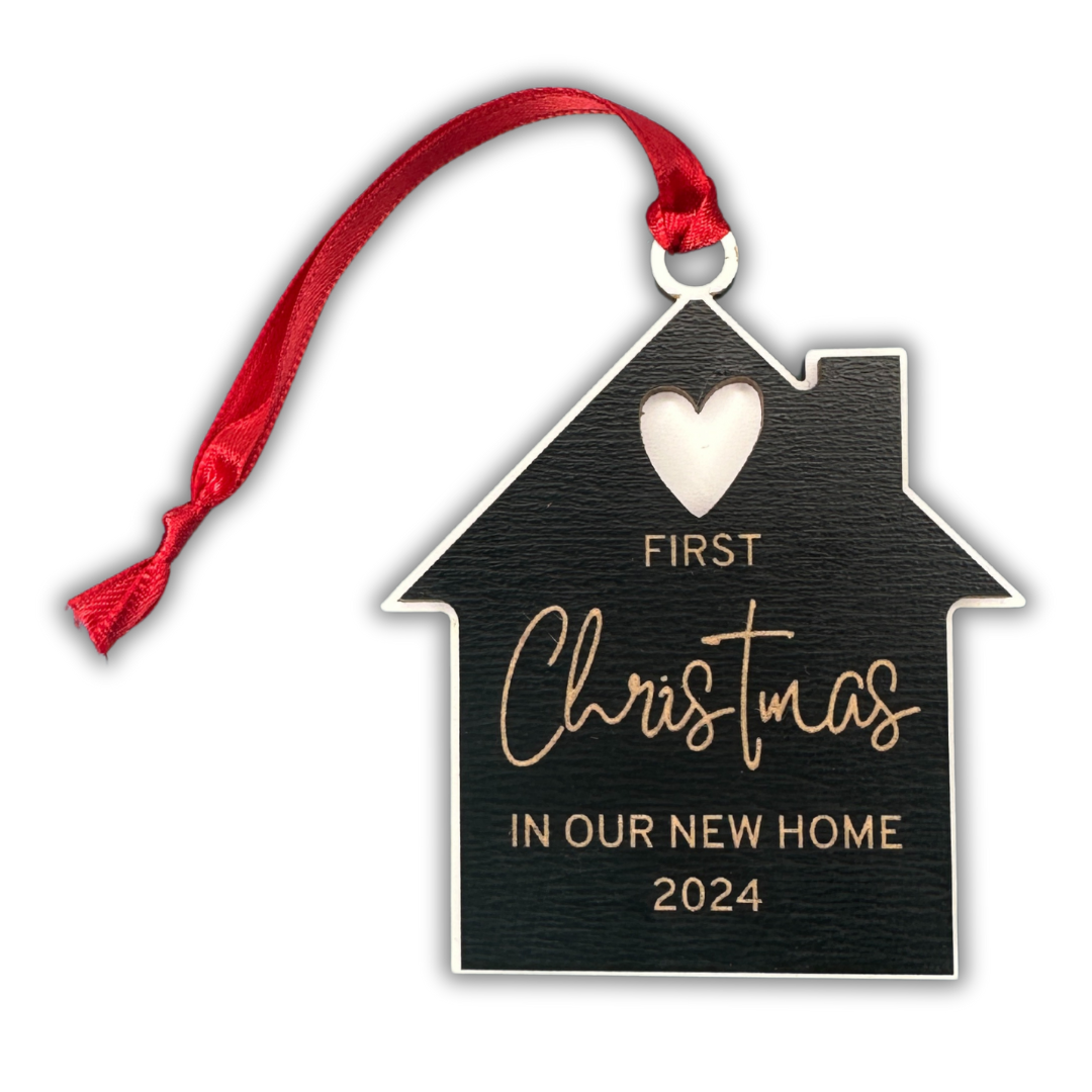 First Christmas in Our New Home 2024 Ornament