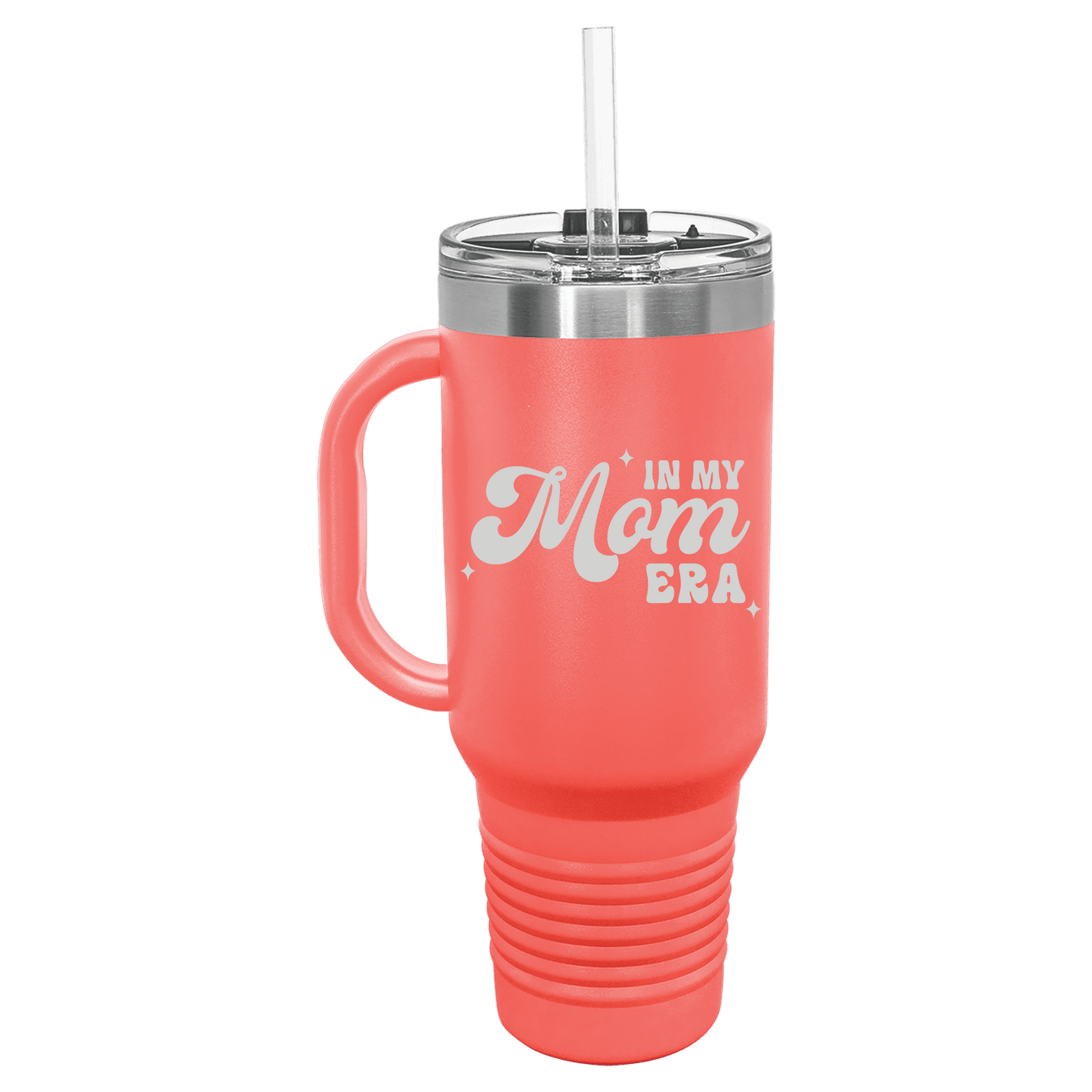 In My Mom Era Beverage 40 oz Travel Mug