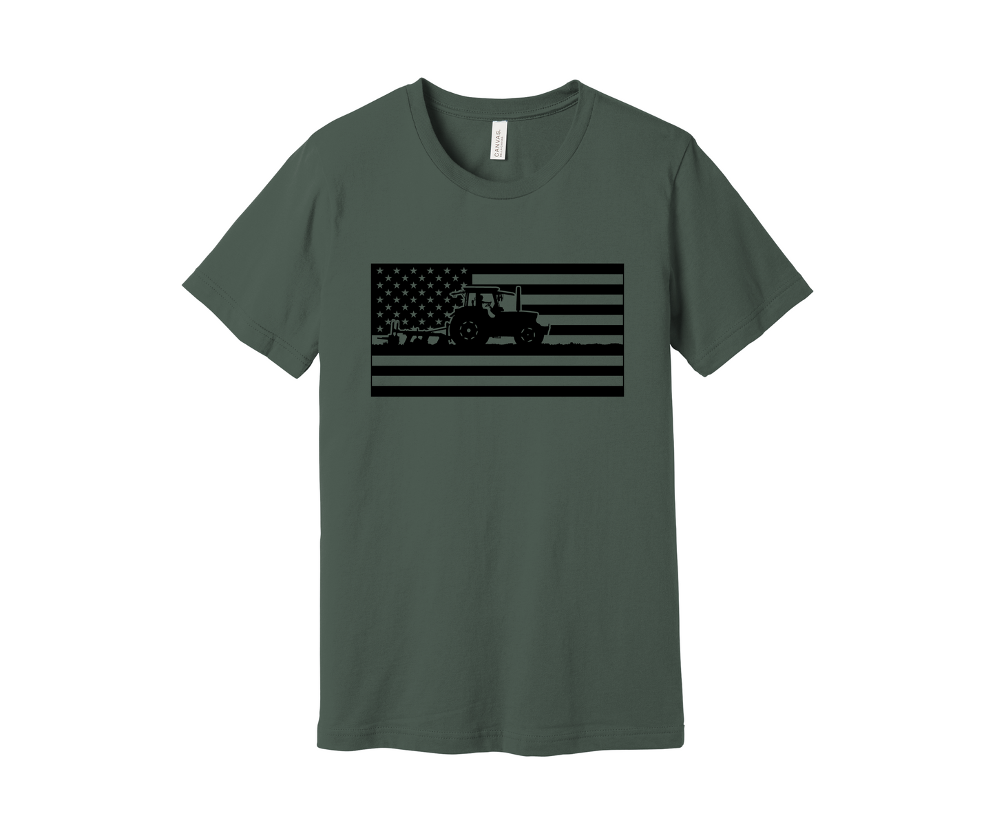 American Flag Farmer Shirt