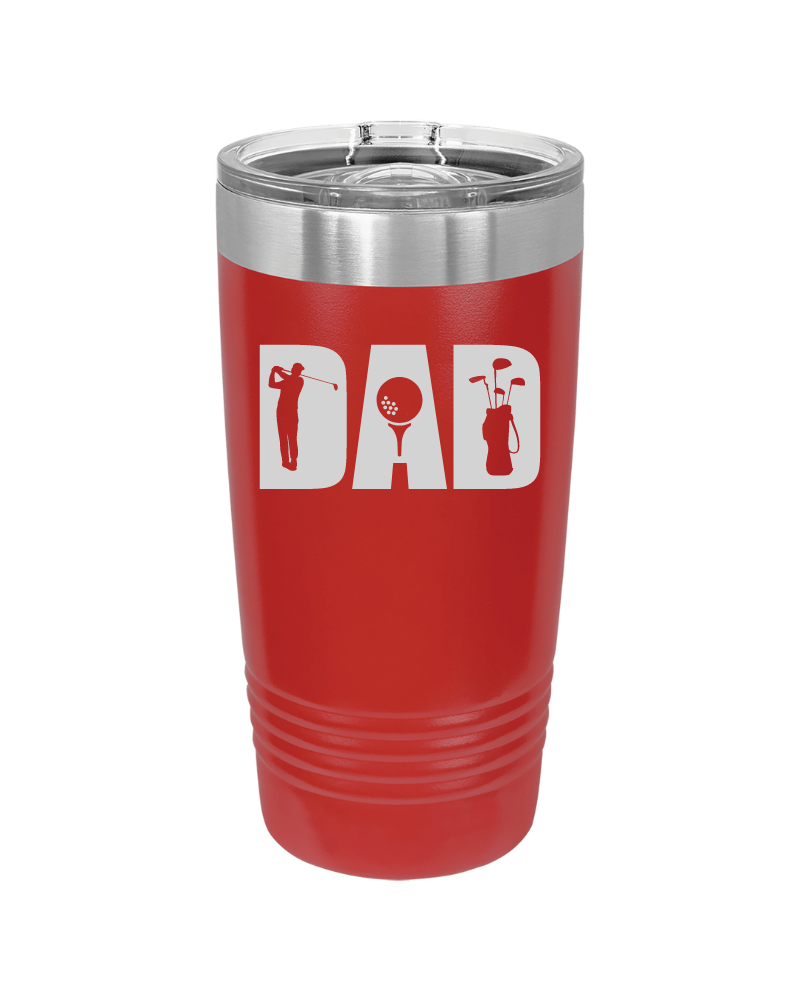 Dad Golf 20oz Tumbler