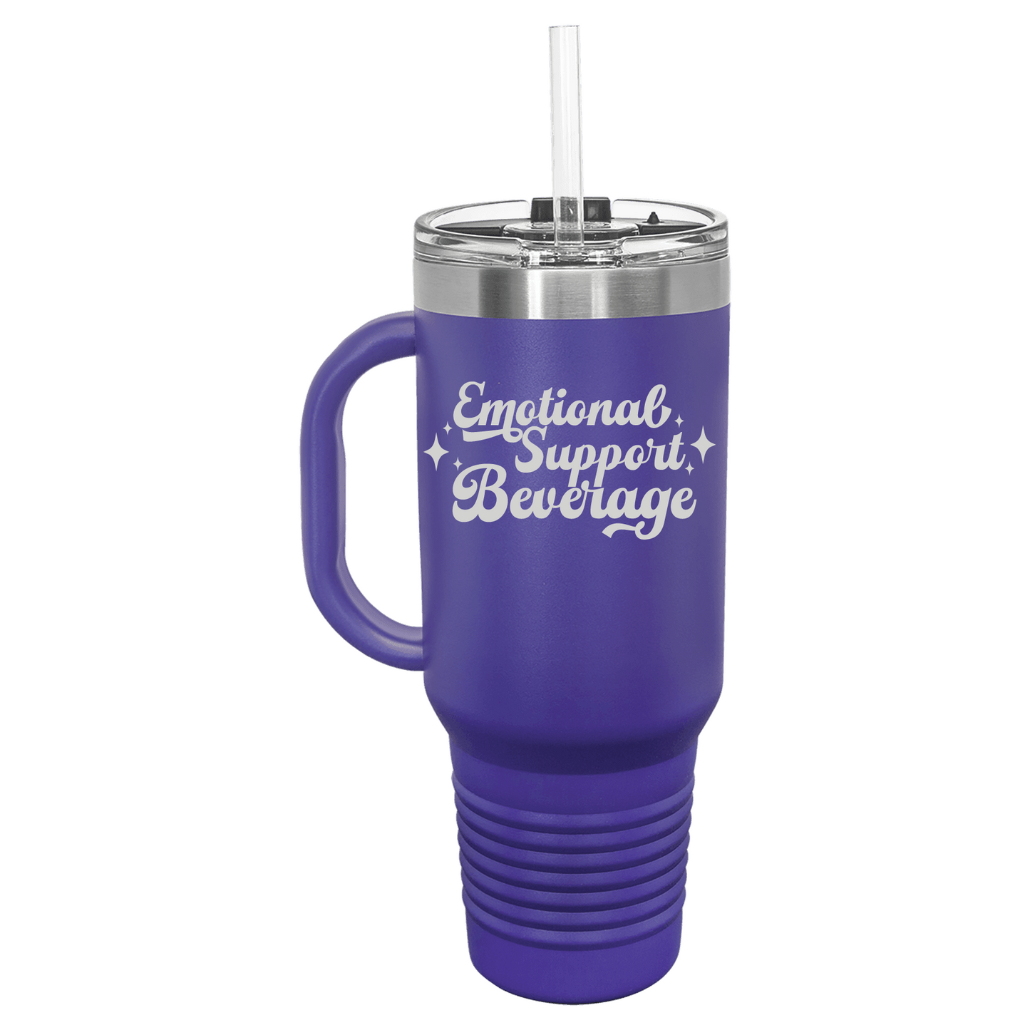 Emotional Support Beverage 40 oz Travel Mug