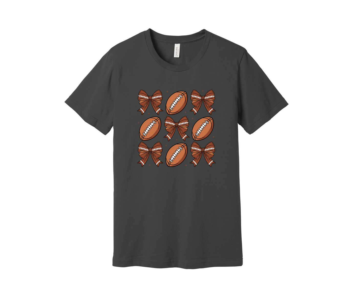 Footballs and Bows Shirt