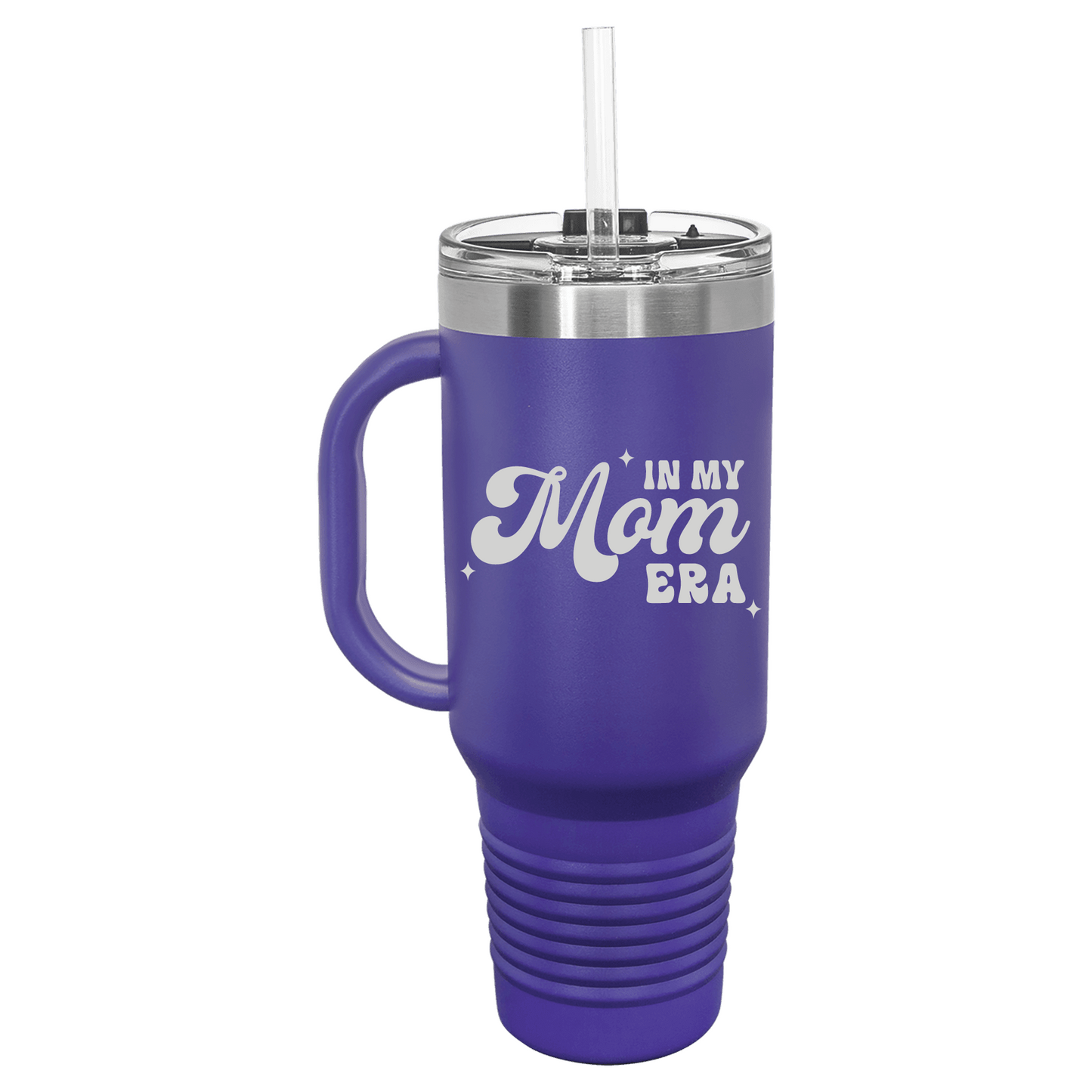 In My Mom Era Beverage 40 oz Travel Mug