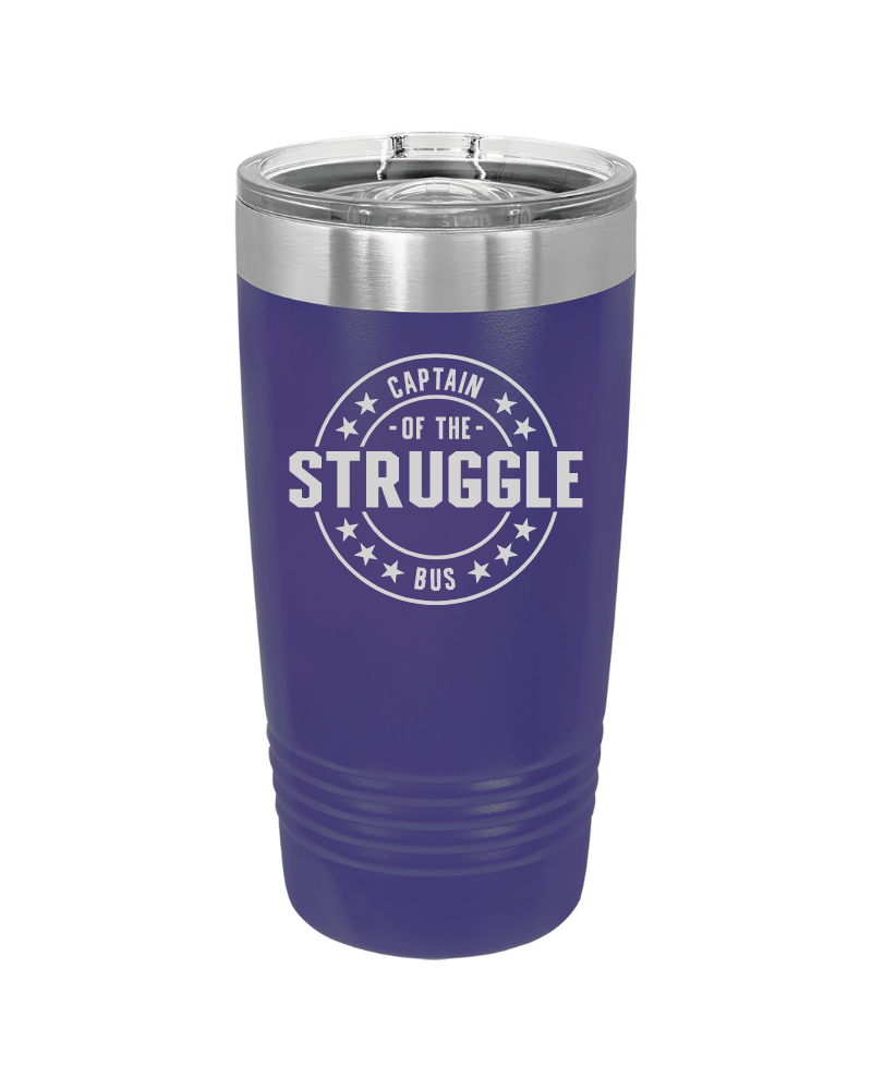 Captain of the Struggle Bus 20oz Tumbler