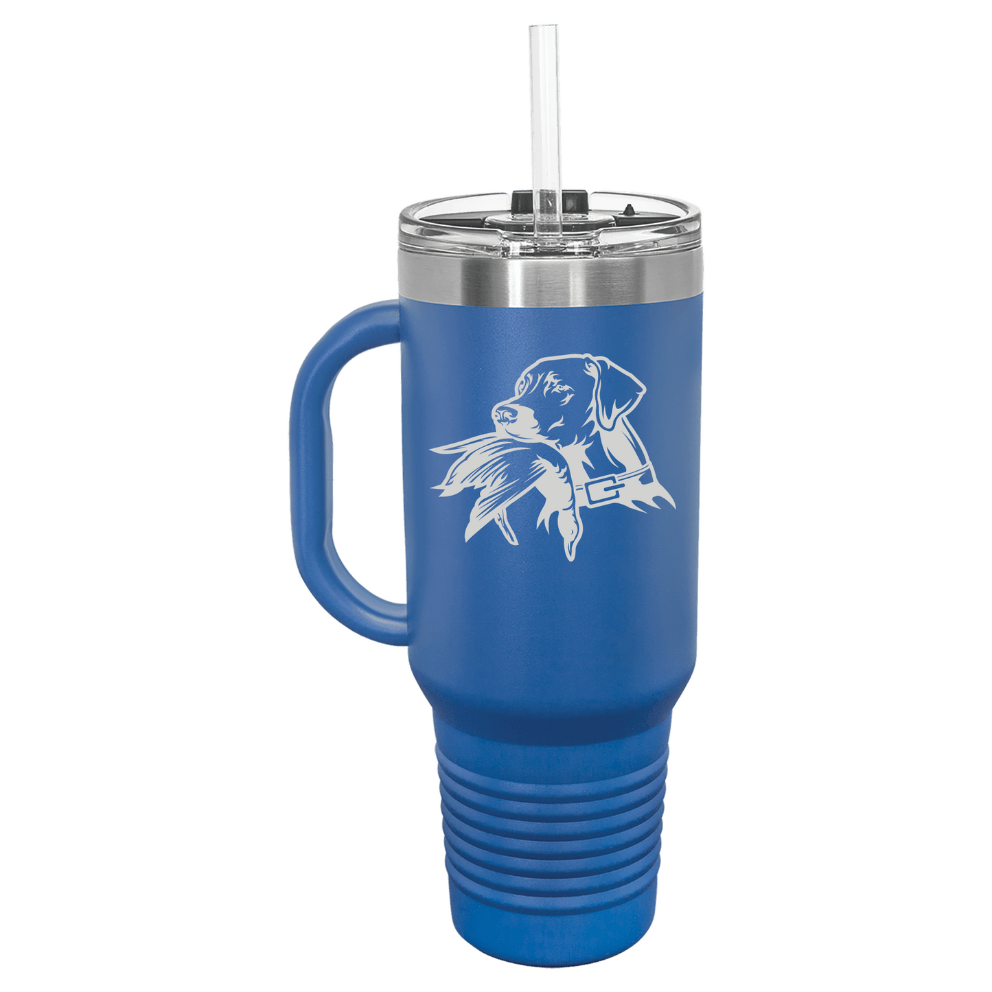 Hunting Dog and Duck 40oz Travel Mug