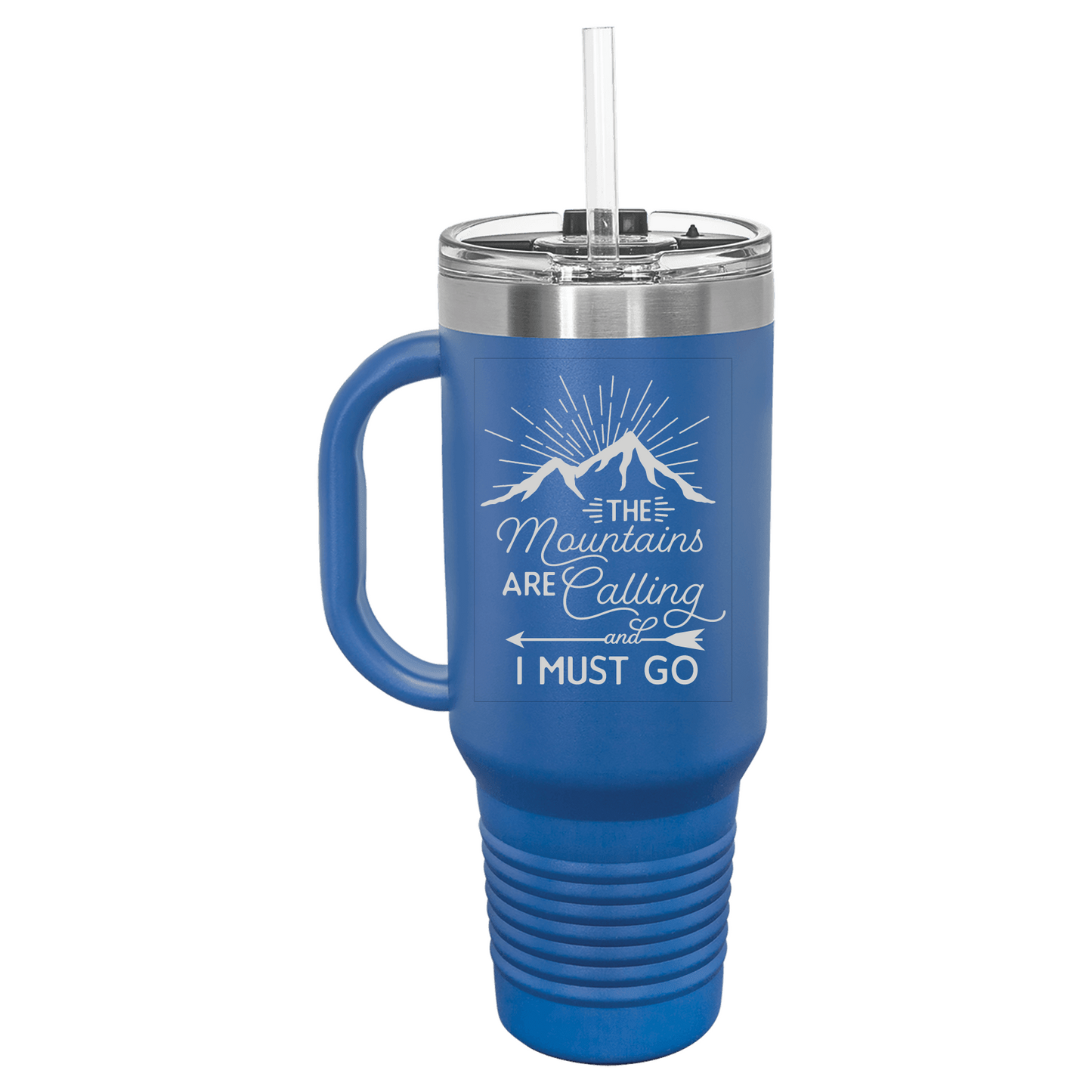 The Mountains are Calling and I Must Go 40oz Tumbler