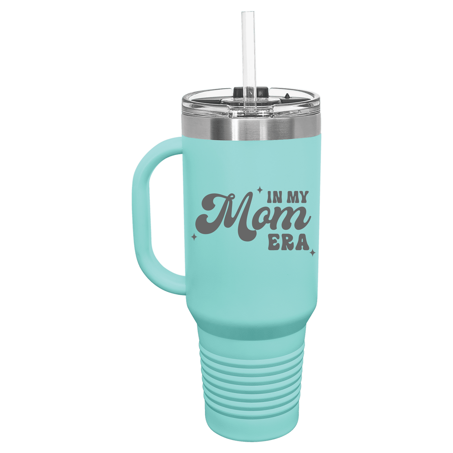 In My Mom Era Beverage 40 oz Travel Mug