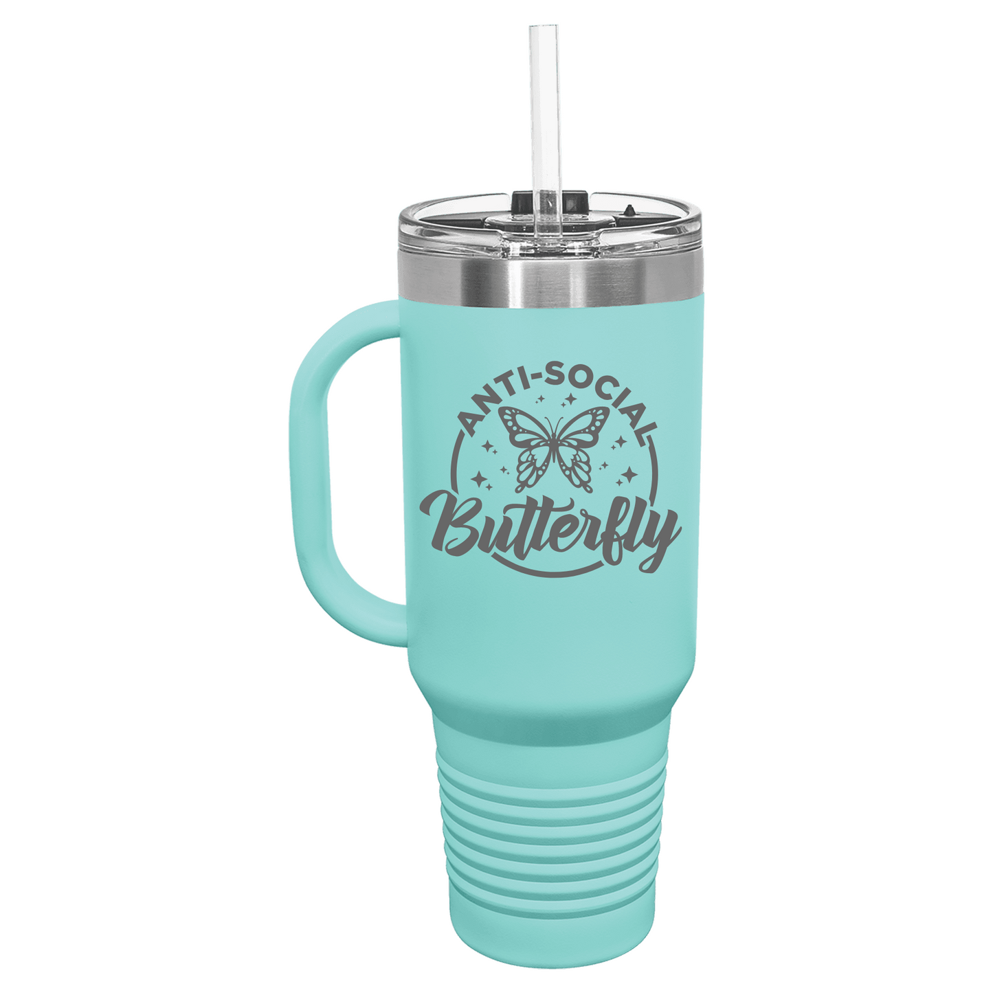 Anti-Social Butterfuly 40 oz Tumbler