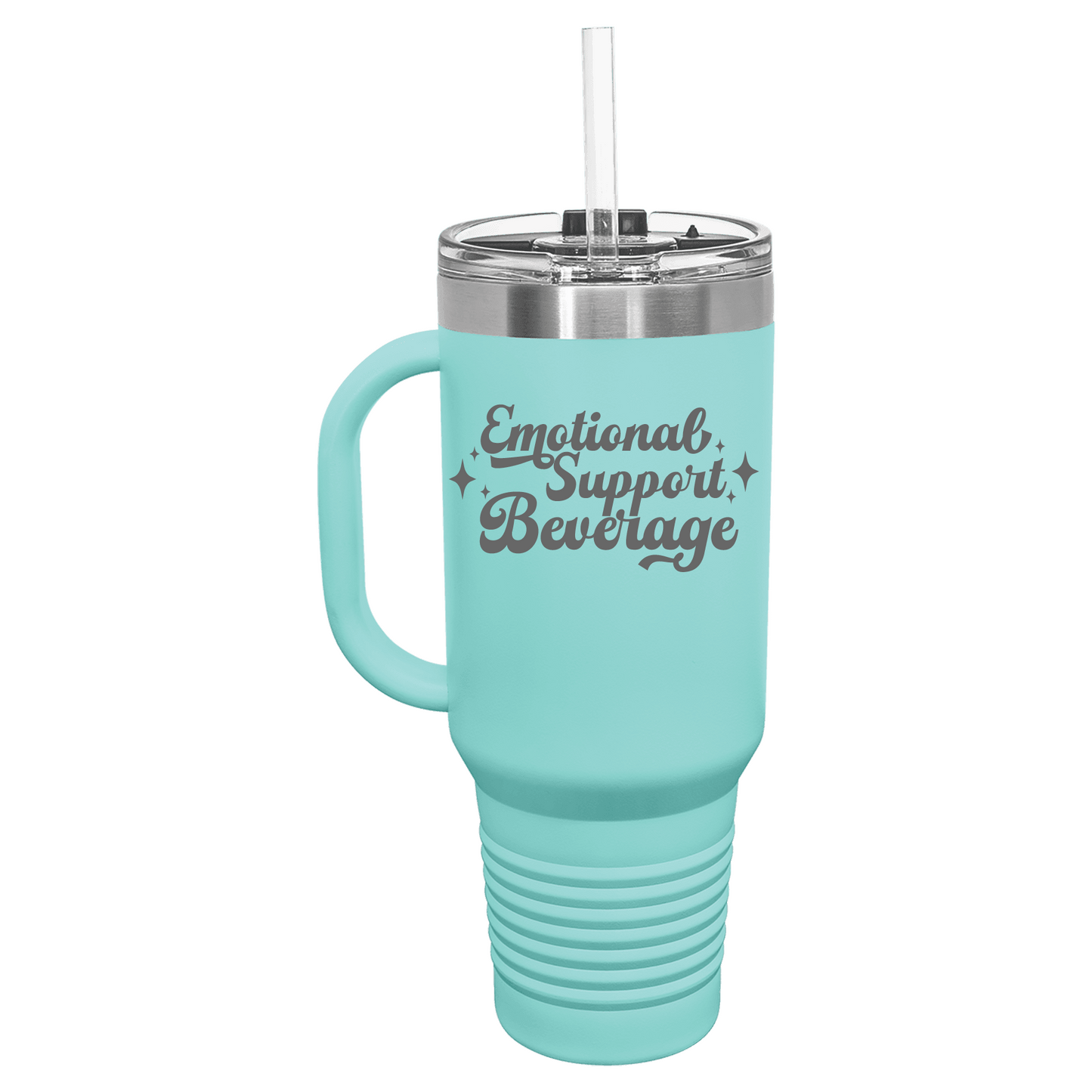 Emotional Support Beverage 40 oz Travel Mug