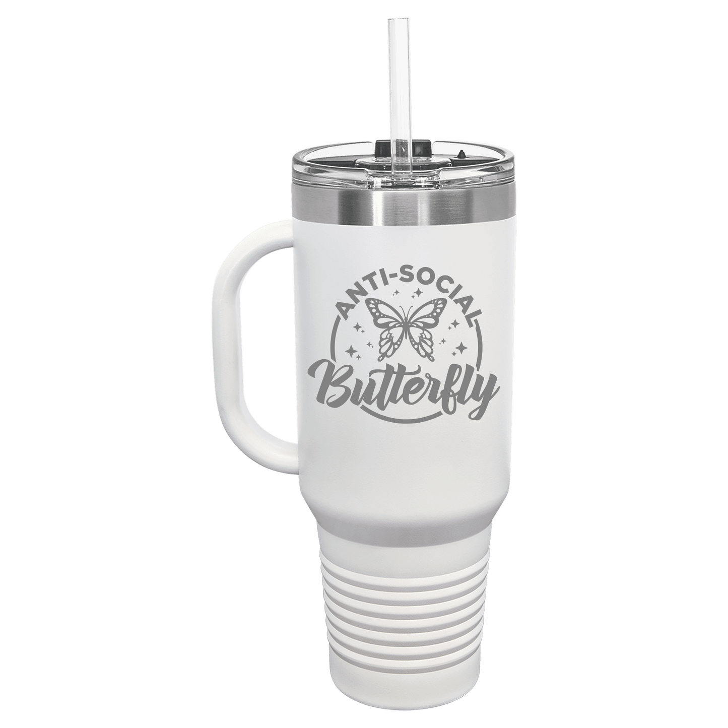 Anti-Social Butterfuly 40 oz Tumbler