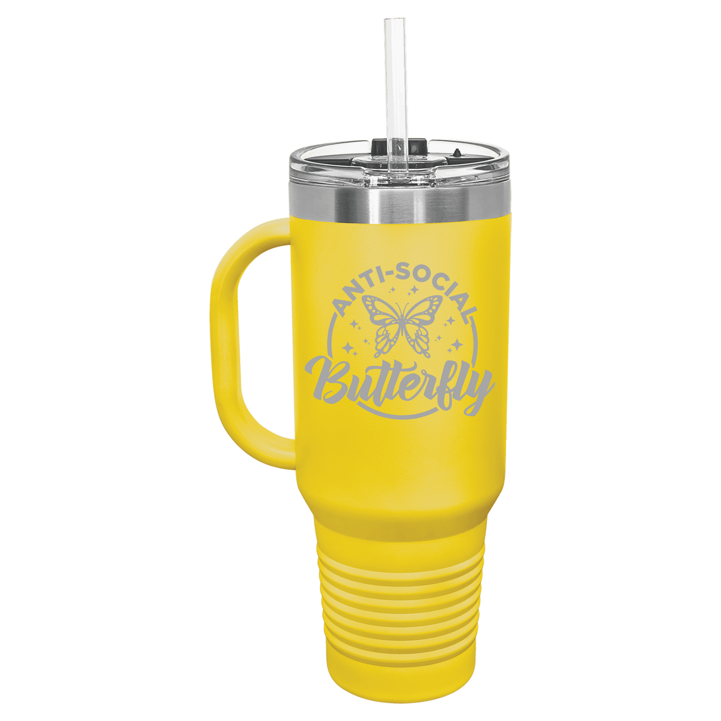 Anti-Social Butterfuly 40 oz Tumbler