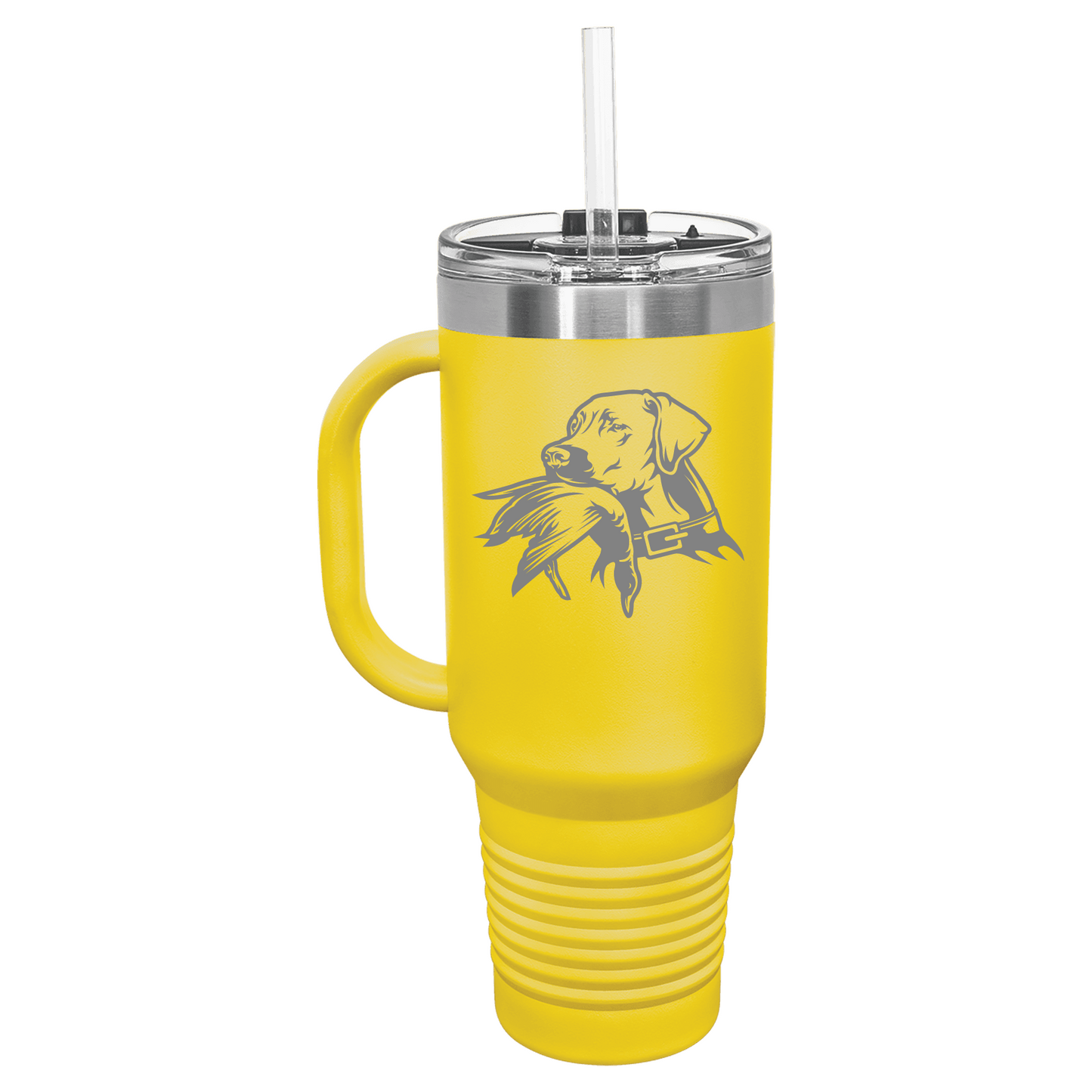 Hunting Dog and Duck 40oz Travel Mug