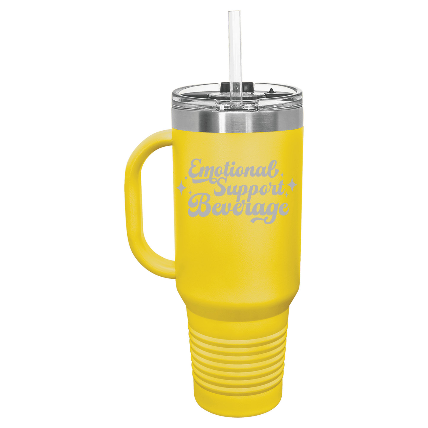 Emotional Support Beverage 40 oz Travel Mug