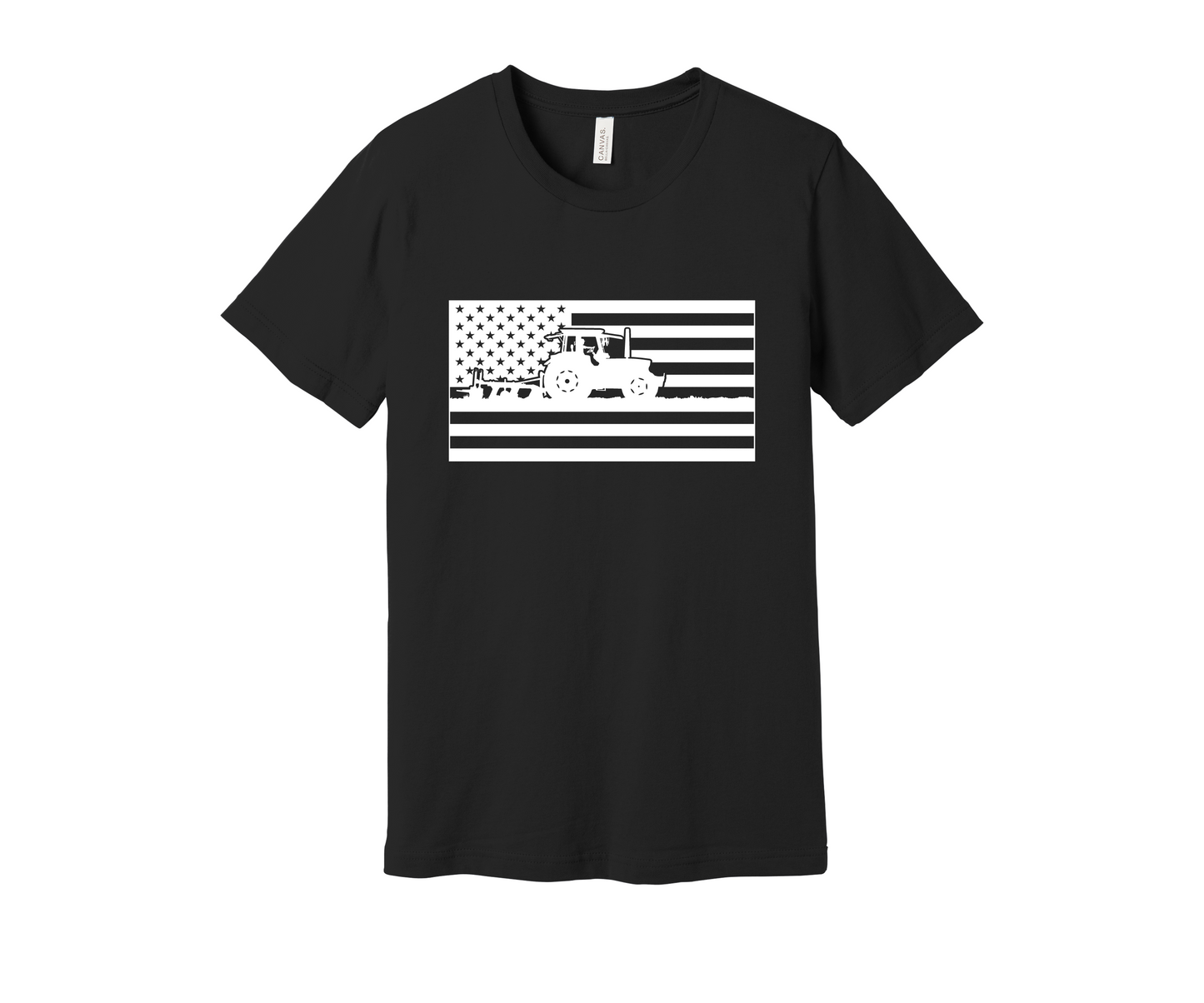 American Flag Farmer Shirt