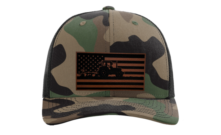 American Flag Farmer Hat