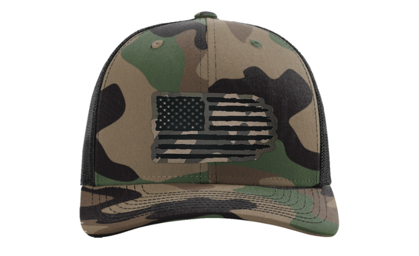 Tattered American Flag Hat