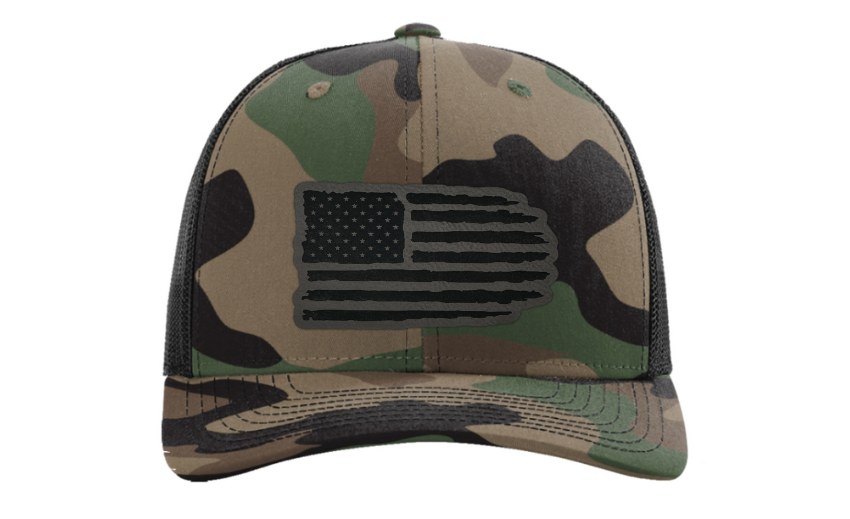 Tattered American Flag Hat