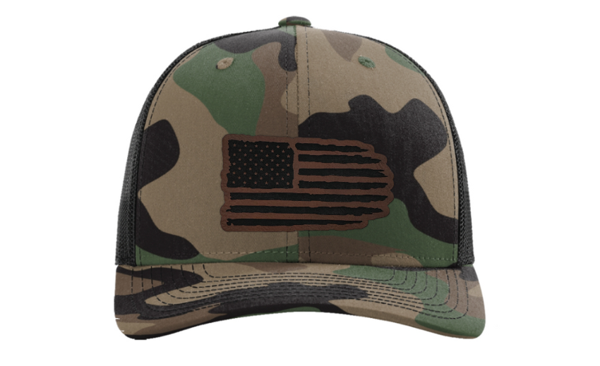 Tattered American Flag Hat