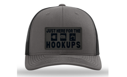 Just Here for the Hookups | Camping & RV Life Hat