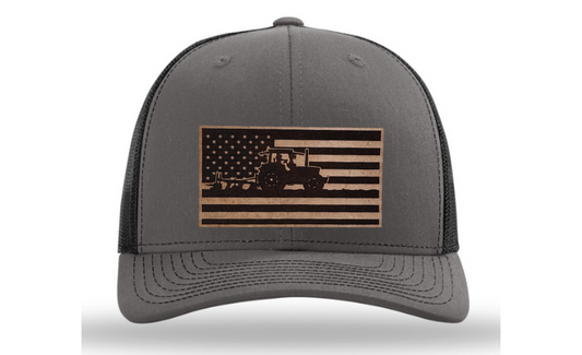 American Flag Farmer Hat