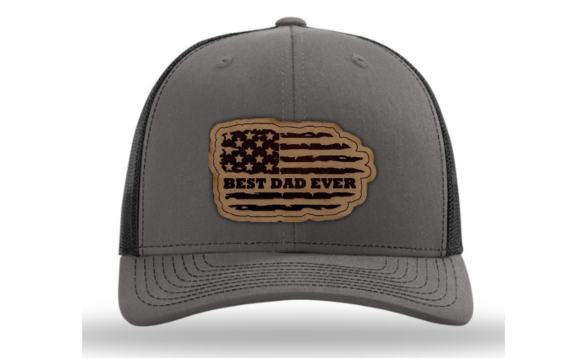 Best Dad Ever American Flag Hat