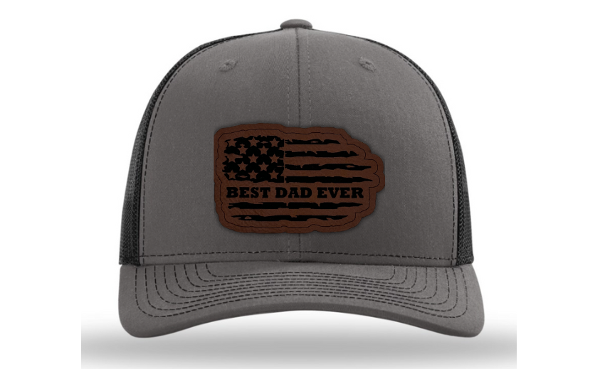 Best Dad Ever American Flag Hat