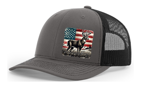 American Flag Deer Hat