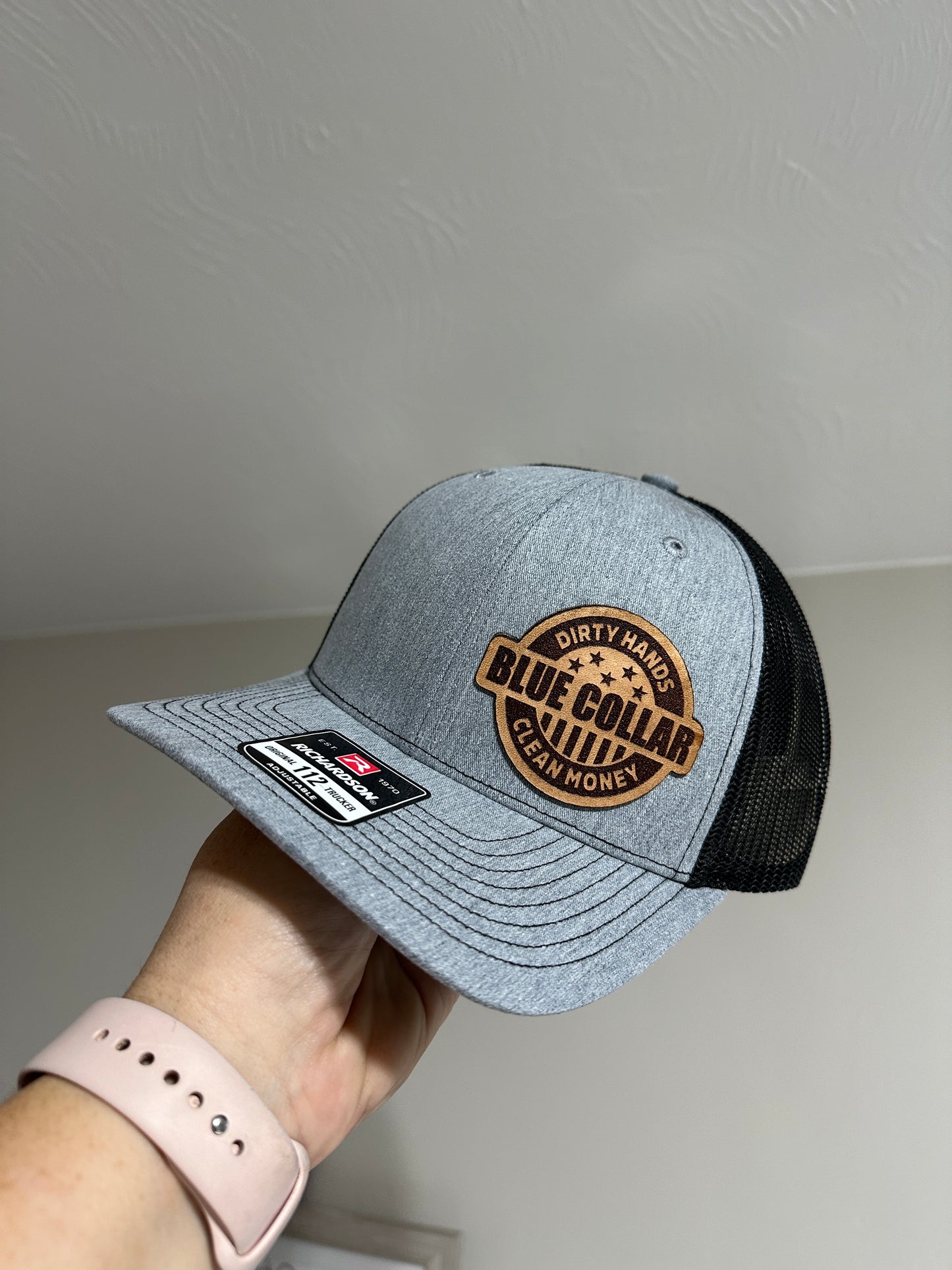 Dirty Hands Clean Money Blue Collar Hat