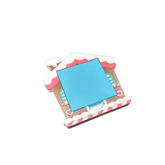 Gingerbread House Sticky Note Holder