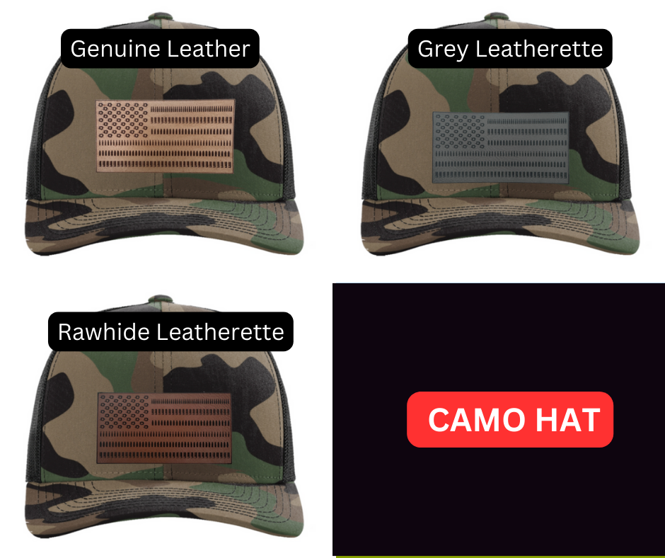 Pew Pew Bullets American Flag Hat