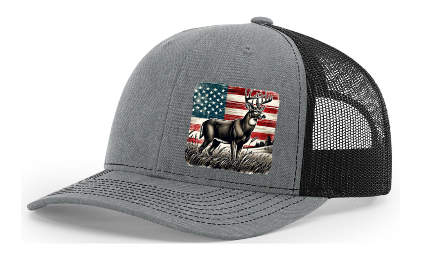 American Flag Deer Hat