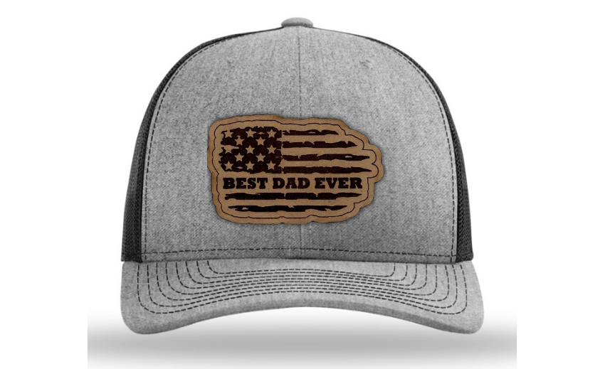 Best Dad Ever American Flag Hat