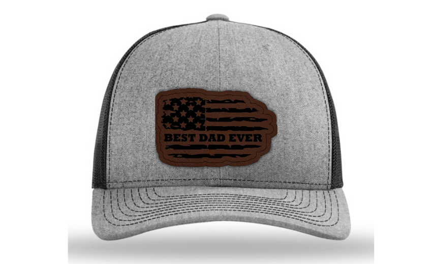 Best Dad Ever American Flag Hat