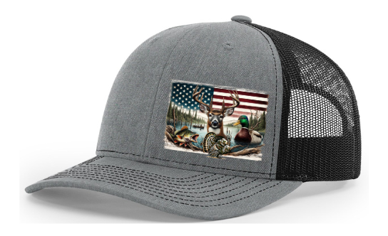 American Flag Wildlife Hat