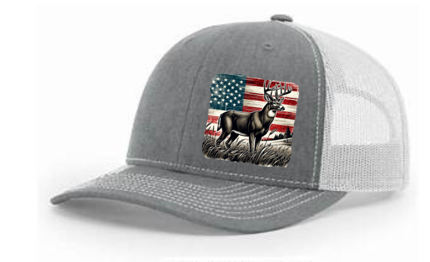 American Flag Deer Hat