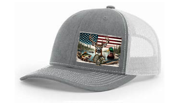 American Flag Wildlife Hat