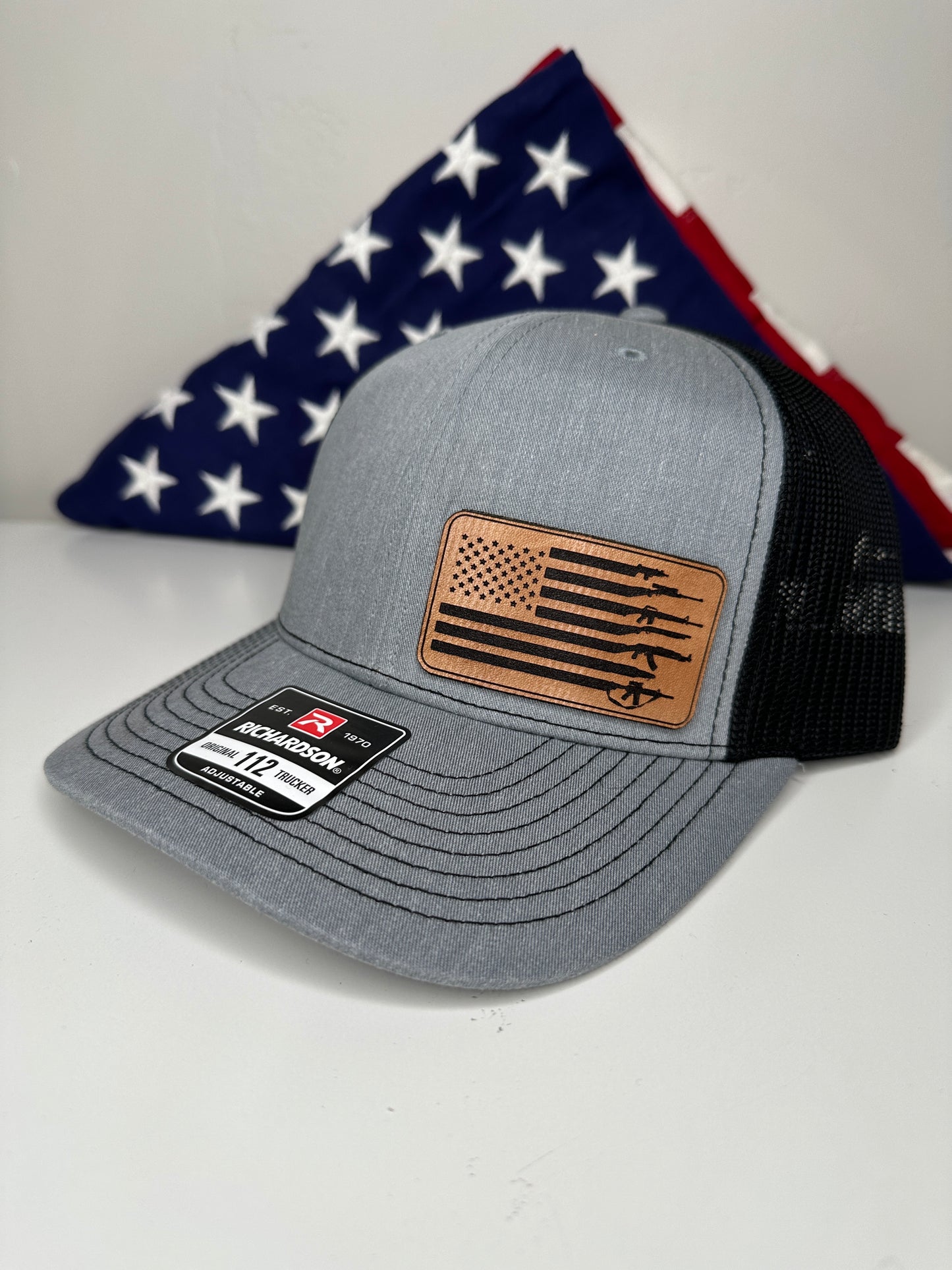 Armed American Flag Hat