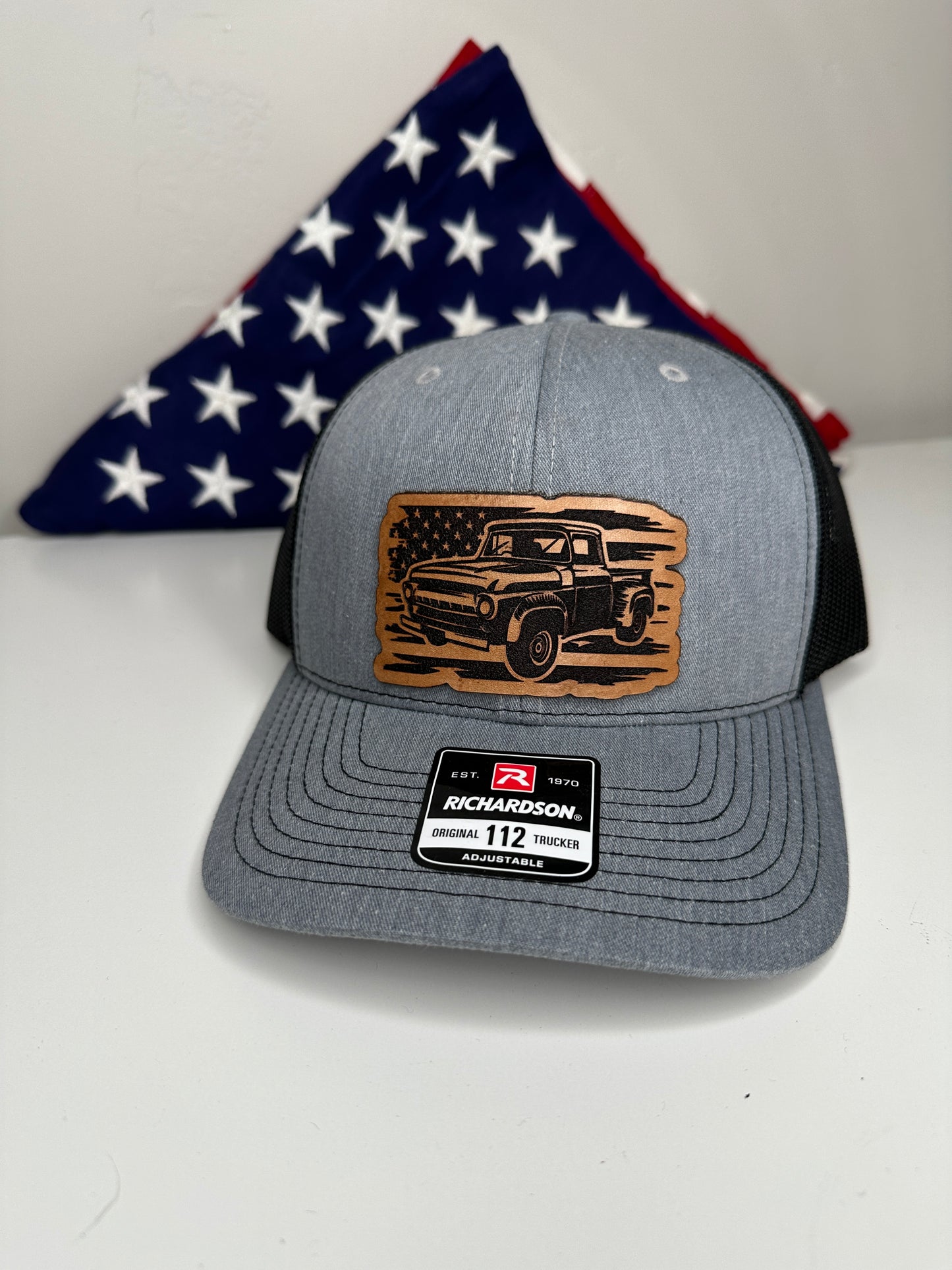 American Flag Pickup Hat