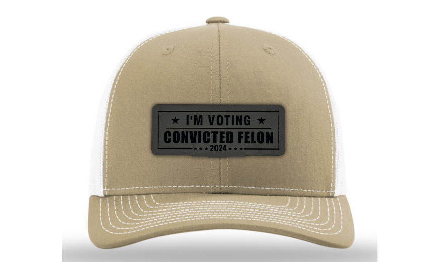 I'm Voting Convicted Felon 2024 hat