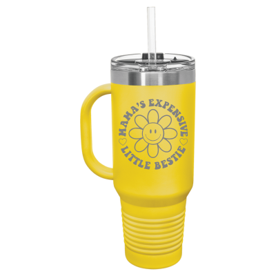 Mama's Expensive Little Bestie 40oz Tumbler