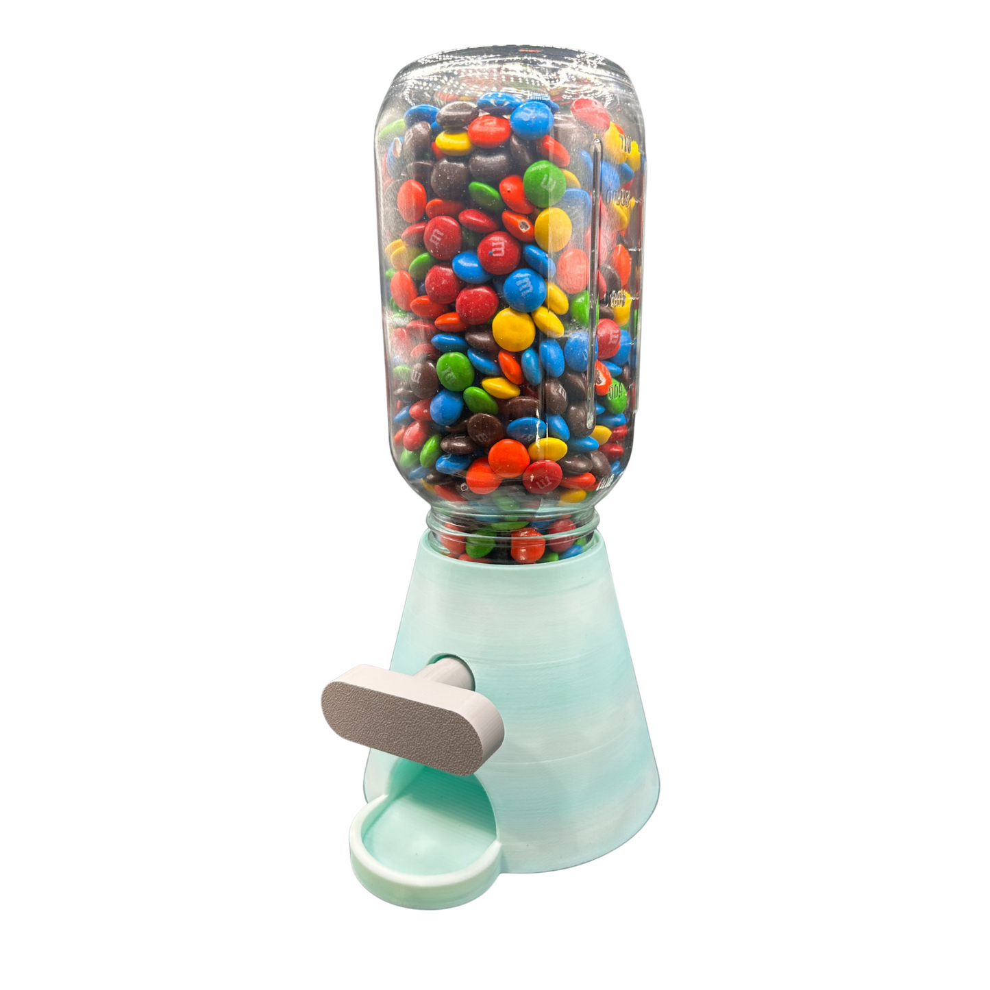 Candy & Nut Dispenser with Jar | 3D Printed
