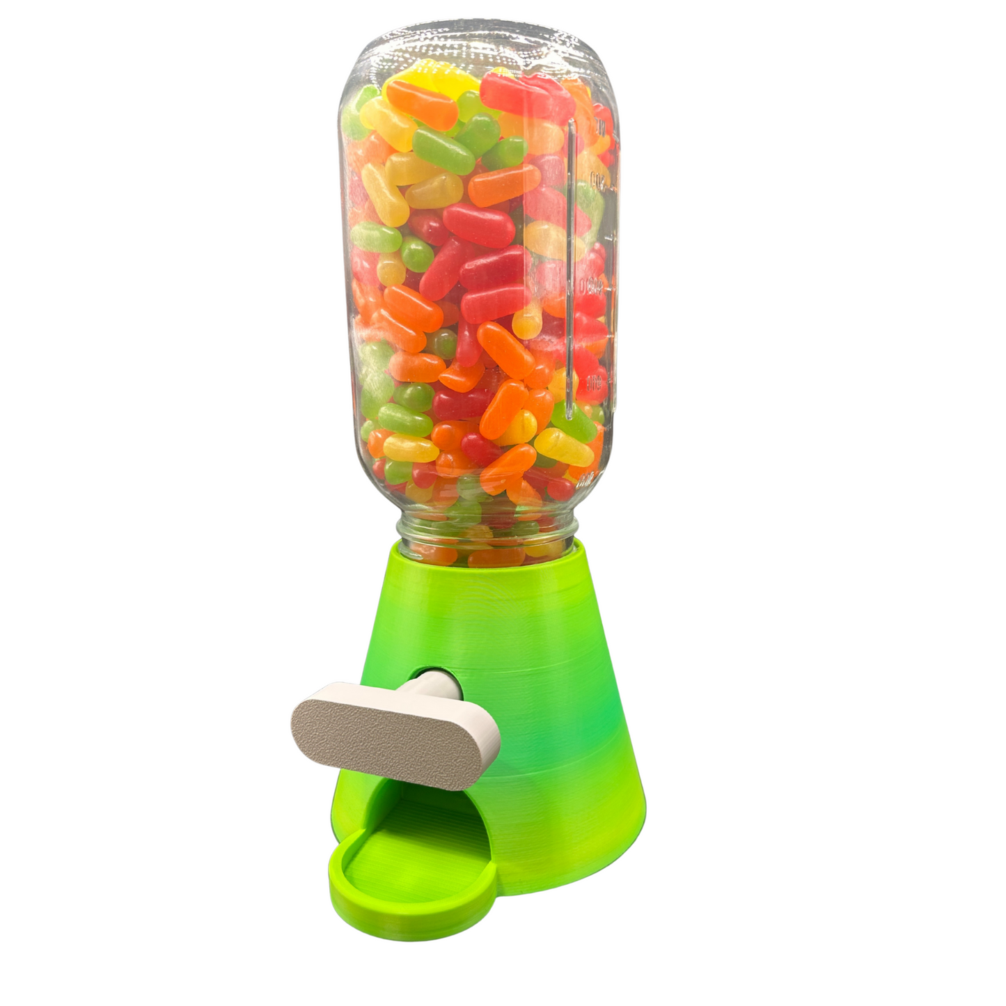 Candy & Nut Dispenser with Jar | 3D Printed